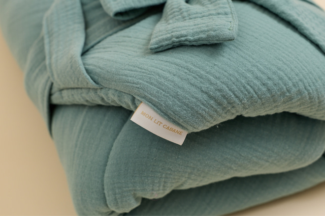 Olive Muslin Swaddle