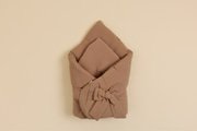 Gigoteuse d'Emmaillotage en Mousseline - Chocolat