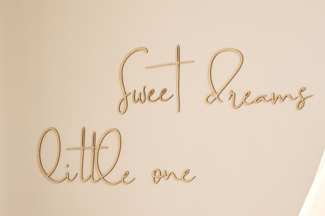 Decorazione murale - Sweet Dreams Little One