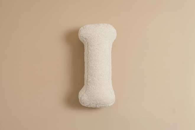 Letter Cushion I - Boucle