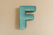 Cuscino Lettera F - Menta