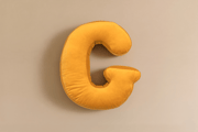 Cojín Letra G - Amarillo