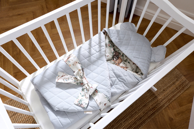 Babybett Dorothée 40x80cm - Weiß