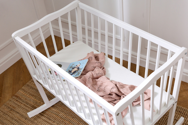 Babybett Dorothée 40x80cm - Weiß