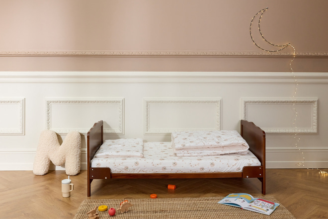 Nelly Babybett Mitwachsend 70x140cm - Vintage