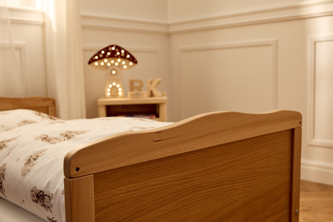 Nelly Evolving Baby Bed 70x140cm - Natural