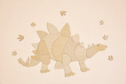 Nástěnná dekorace Stegosaurus