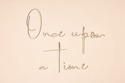 Nástěnná dekorace "Once Upon a Time"