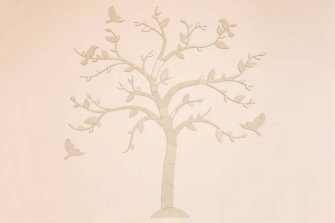 Origami Baum & Vögel