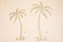 Set of 2 Palm Trees Wall Decoration
