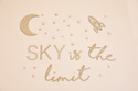 Nástěnná dekorace "Sky is the limit"