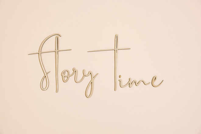 Story Time Wall Decoration