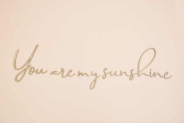 Nástěnná dekorace "You Are My Sunshine"