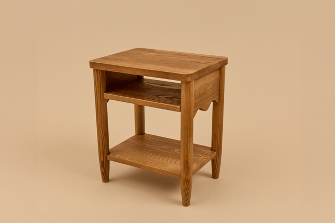 Mesa de Cabeceira - Ondulada Vintage