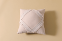 Boho Kissen mit Randmuster Vanilia