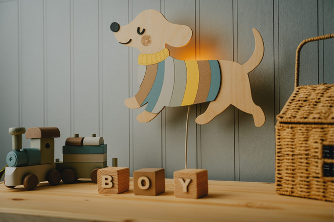 Dog Lamp