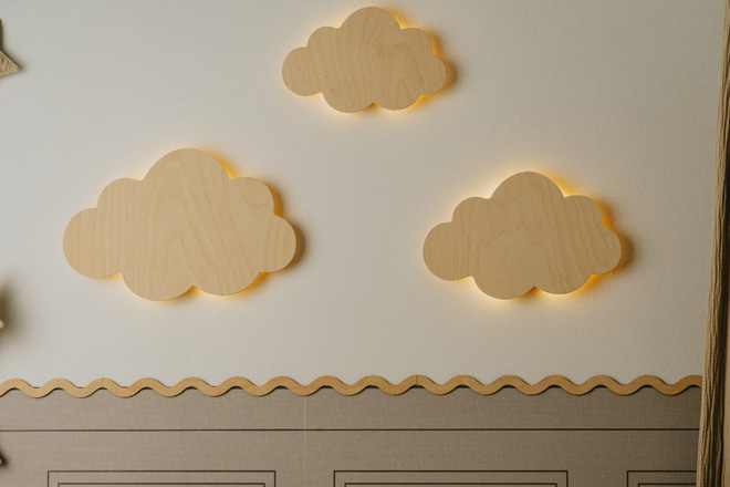 Lampe 3 nuages