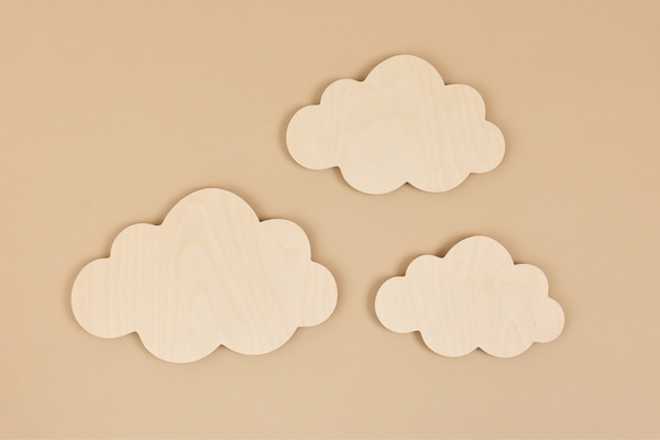 Lámpara - Set de 3 Nubes