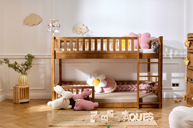 Patrová postel Dakar Premium na zemi 90x190cm