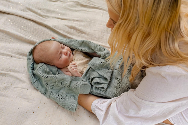Bamboo Blanket Ivy Beige