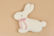 Cojín Conejo Bouclé - Blanco