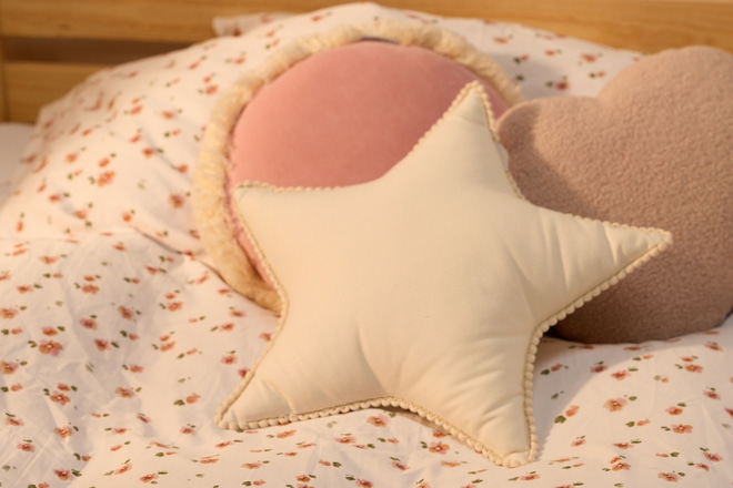 Housse de Couette en Satin de Coton - Petites Fleurs - 140x200