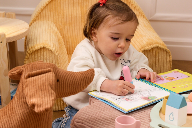 Cojín Teckel de Terciopelo Acanalado