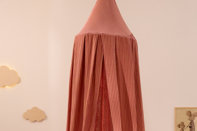 Dahlia Cotton Muslin Canopy 
