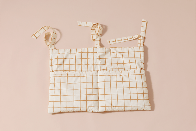 Organizador de Cama - Vichy Caramel