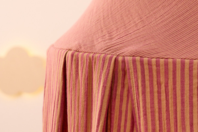 Ciel de Lit en Mousseline Dahlia