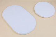 Set of 2 Fitted Sheets for Oval Evolving Cradle