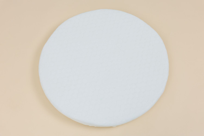 Petit Drap Housse Pour le Berceau Oval Évolutif - Beige
