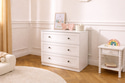 Cómoda Clásica con Cambiador - Blanco