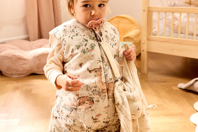 Sleeping Bag With Legs - Enchanted Forest