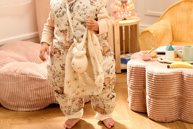 Sleeping Bag With Legs - Enchanted Forest