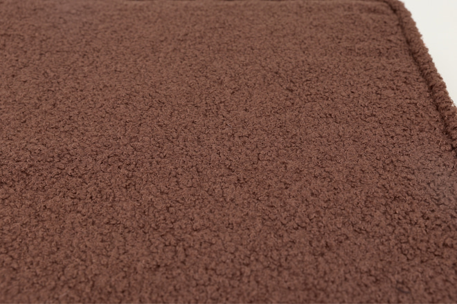 Bouclé Mattress - Chocolate