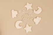 Girlanda Bouclé Nightsky – Vanilka
