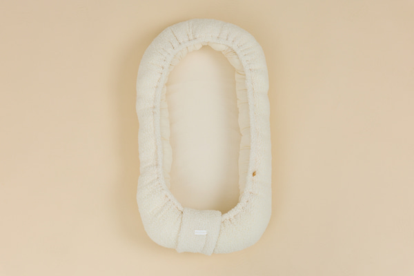 Réducteur de Lit Bouclé - Vanille