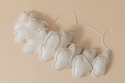 Guirlande Nuages Bouclé - Vanille