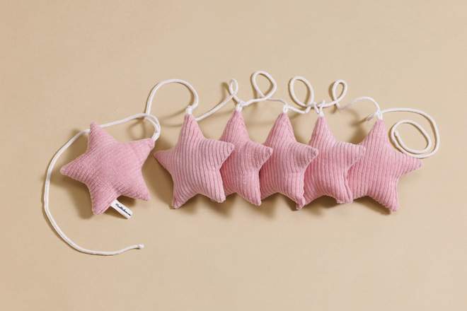 Guirnalda de Estrellas de Pana Rosa