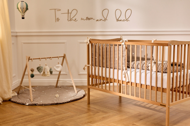 Culla George 60x120cm - Naturale