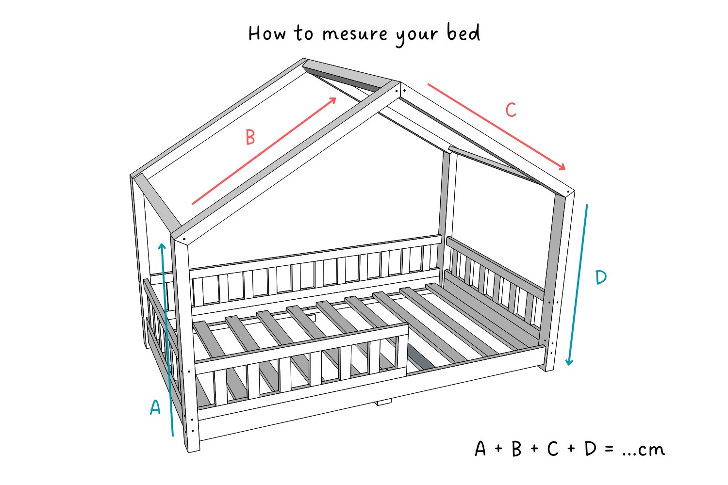 Marie - Toile de lit perso DK