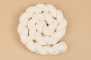 Pletený mantinel 3 klasy - Bouclé Off White