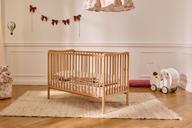 Culla George 60x120cm - Naturale