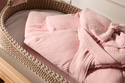 Gigoteuse d'Emmaillotage en Mousseline - Rose