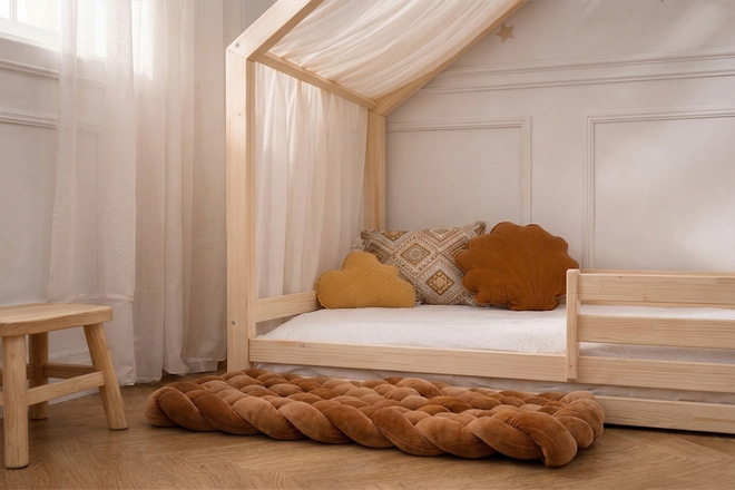Lit Cabane A 90x200cm