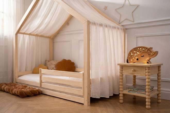 Lit Cabane A 90x200cm