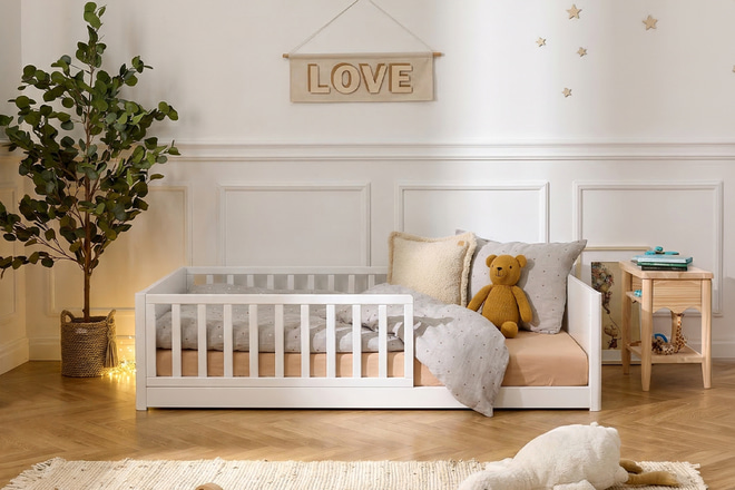 Cama Maia Plus Blanca 80x160cm