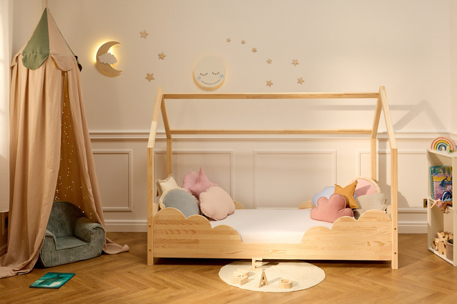 House Bed Cloud 90x190cm