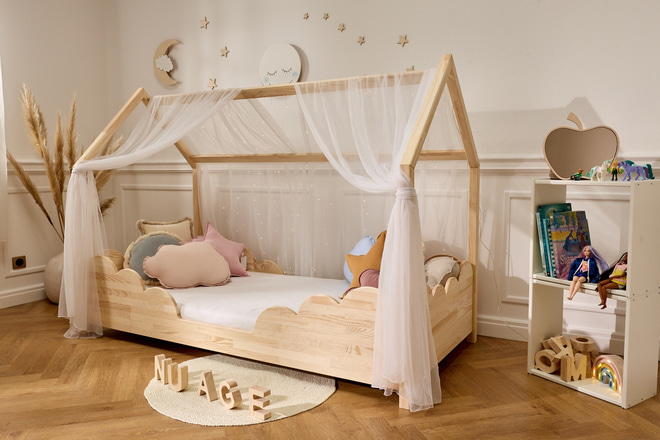 Letto a Capanna Nuvola 90x190cm